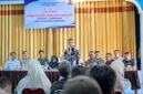 Rofik Hananto DPRRI dari Fraksi PKS selaku Aspirator saat memberikan pemaparan terkait pembangunan akses jembatan lintasan sungai serayu antara Desa Luwung, Kecamatan Rakit dan Desa Gumiwang, Kecamatan Purwonegoro.(Dok.Kominfo  Bna/Pelitanews.id)