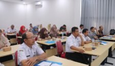 suasana pemaparan Work Shop Insersi pada Ekosistem Pendidikan yang di fasilitasi oleh Disperindagkop UMKM Banjarnegara di gedung PLUT. (Dok.Kominfo Bna./PelitaNews.id)