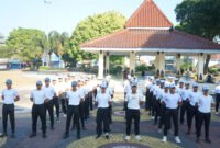 Sejumlah siswa terbaik dari sekolah lanjutan atas sedang di persiapkan untuk menjadi Paskibraka dalam rangka HUT-RI ke 81.(Dok.Kominfo Bna/Pelita News.id)
