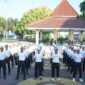 Sejumlah siswa terbaik dari sekolah lanjutan atas sedang di persiapkan untuk menjadi Paskibraka dalam rangka HUT-RI ke 81.(Dok.Kominfo Bna/Pelita News.id)