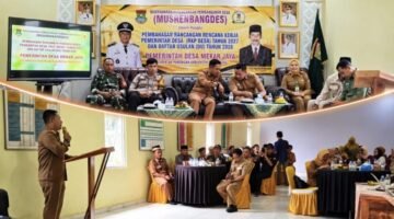 Musrenbangdes Mekar Jaya Jadi Forum Sinergi Kecamatan dan Desa Susun Prioritas Pembangunan 2027