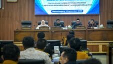 Suasana Raperda Perubahan APBD 2026 di Gedung DPRD Kabupaten Banjarnegara.(dok.Kominfo Bna/Pelita News.id)