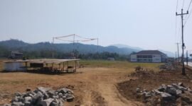 Sekolah Rakyat(SR) Permanen akan berdiri dilokasi lahan 5,7 hektar yang berada di Jalan raya Kenteng- Madukara, Kecamatan Madukara, Kabupaten Banjarnegara.(Dok.Pelita News.id)