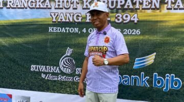 Meriahkan HUT ke-394 Kabupaten Tangerang, Ketua PGI Yakub Ikraman Resmi Buka Turnamen Golf Bupati Cup