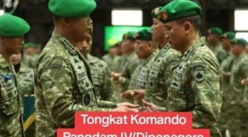 Tongkat Komando Pangdam IV/Diponegoro Beralih