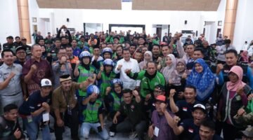 Hadiri HUT FORBETA, Bupati Tangerang Pemkab Tangerang Tegaskan Kepedulian kepada Ojol Sebagai Penggerak Ekonomi dan Bantu Mobilitas Warga