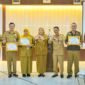 Foto: dr Amalia Desiana beserta OPD terkait saat berpose bersama.(Dok Kominfo Bna/Pelita News id)