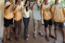 Meta Aqulelestin dan tim Sepak Takraw PSTI Kabupaten Pemalang, Jawa Tengah